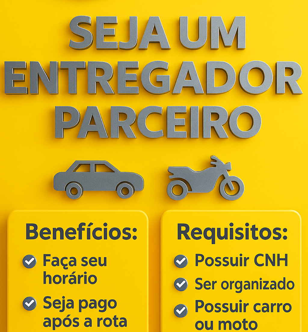 Oportunidade para Entregador 